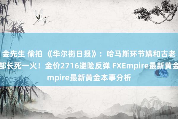 金先生 偷拍 《华尔街日报》：哈马斯环节媾和古老、塔利班部长死一火！金价2716避险反弹 FXEmpire最新黄金本事分析