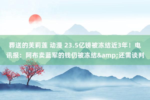 葬送的芙莉莲 动漫 23.5亿镑被冻结近3年！电讯报：阿布卖蓝军的钱仍被冻结&还需谈判
